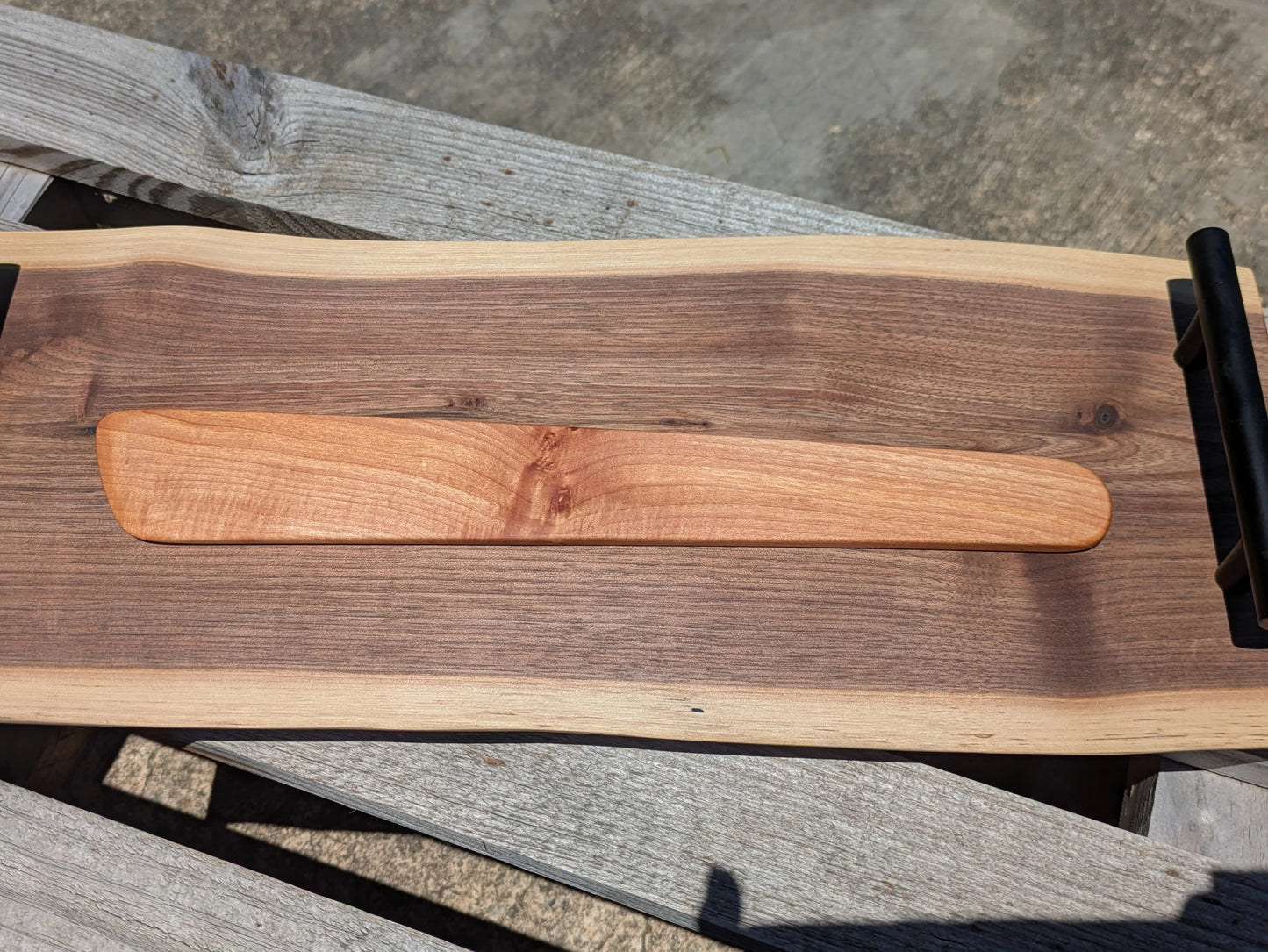 Cherry handmade spatula