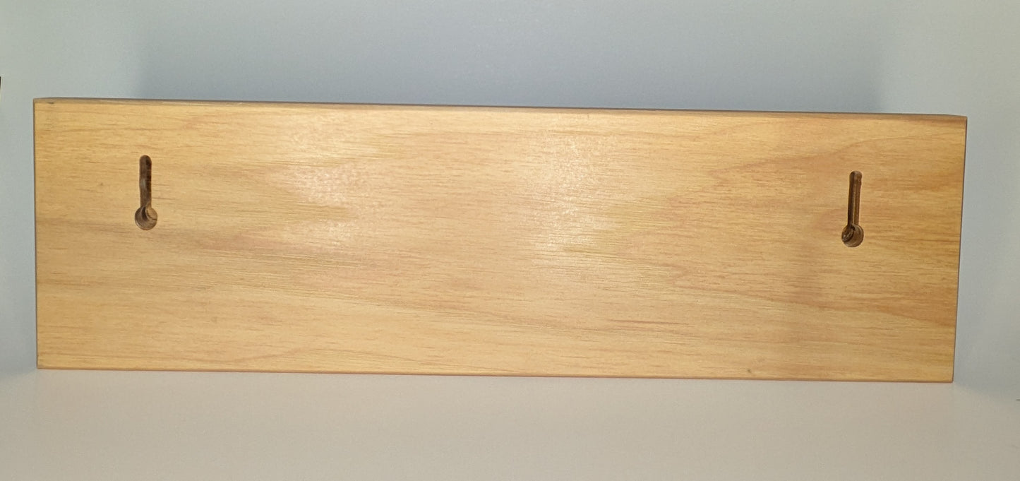 Handmade pecan wood Texas Home sign