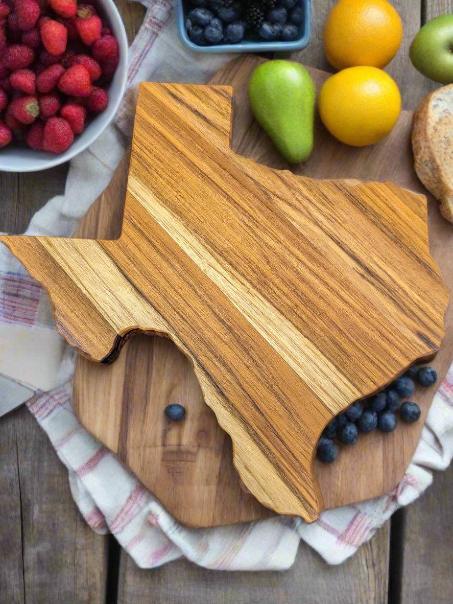 Texas cutting boards