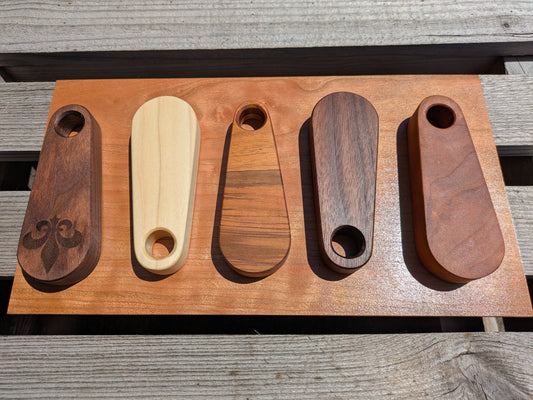 handmade hand sized bottle opener